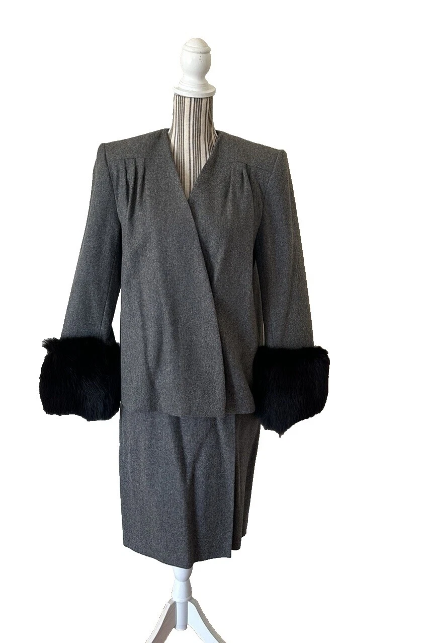 Ropa Vintage 1980s de Piel para Mujer