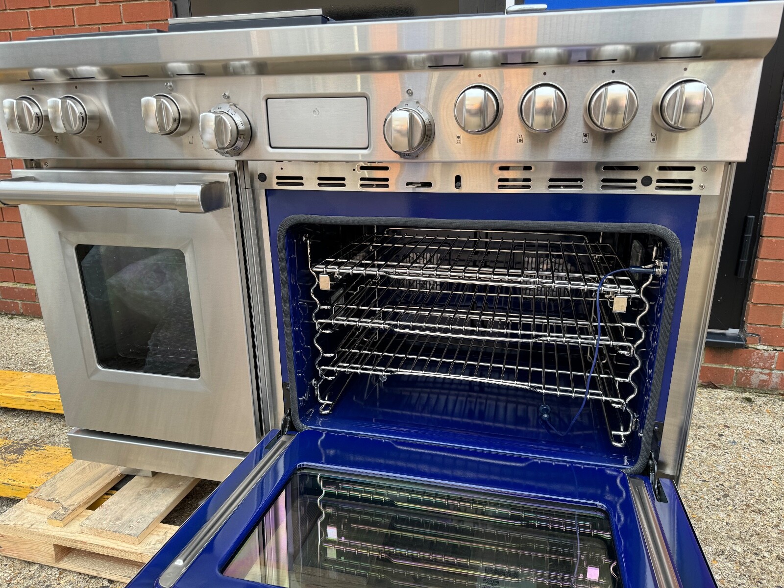 Ex Display UNUSED Wolf Range Cooker 48 inch Oven ICBDF486G Appliance eBay