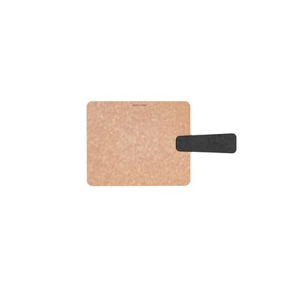 Handy Plus Series Cut & Serve Board - 14'' × 7.5'' - Natural/Slate