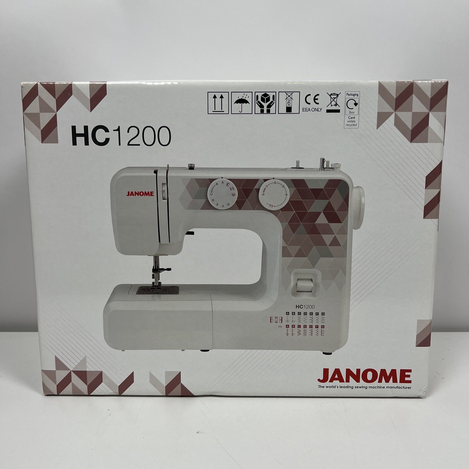 Hobbycraft Janome HC1200 Sewing Machine Brand New eBay