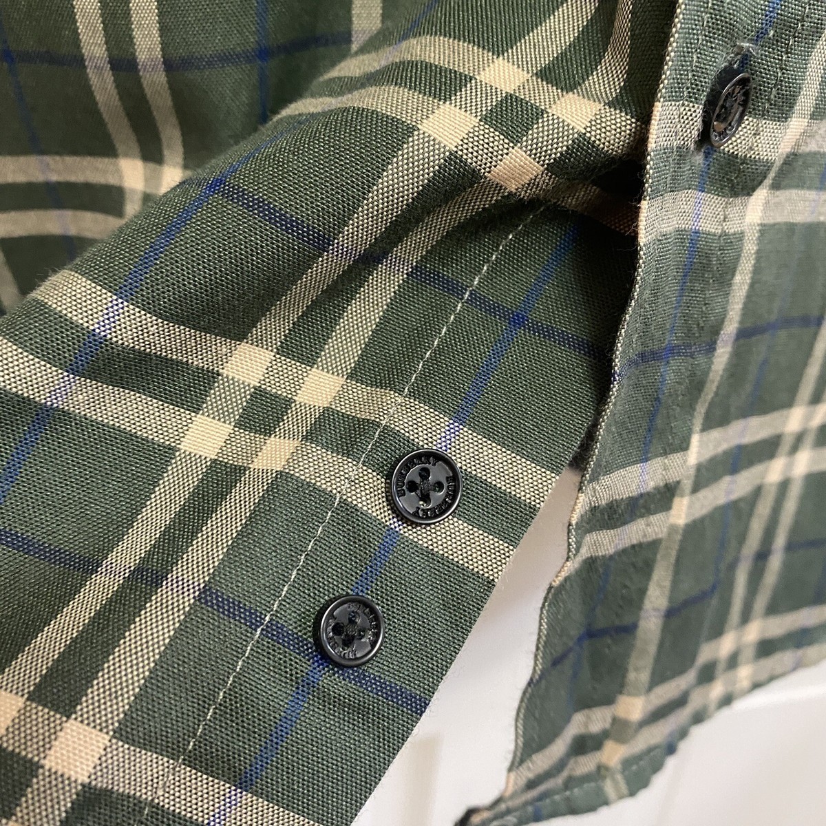 BURBERRY チェックトロストリンクファステントウェッシフツ Women's BURBERRY London Nova Check Cotton Shirt Button-Up