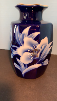 seu.u-n.n-v.vオーダーページ Z1119 Japanese Pottery Flower Arrangement Vase Vintage Signee