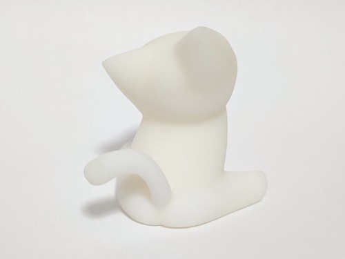 maebakoubo cat Arctic 6 figure ver1.5 white resin 42mm 18,2g - Bild 3 von 13