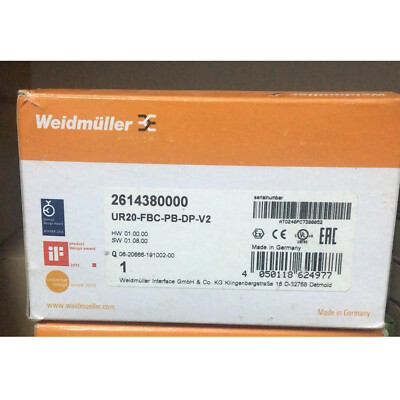 1PCS New Weidmuller interface module UR20-FBC-PB-DP-V2 2614380000 In Box#QW