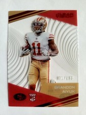 2020 PANINI CHRONICLES CLEAR VISION RED BRANDON AIYUK RC! 1/199! 1/1! FIRST ONE!