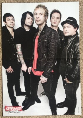 DESTROY REBUILD UNTIL GOD SHOWS - 2011 UK Magazine centrefold poster D.R.U.G.S.