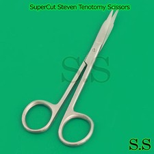 SuperCut Steven Tenotomy Scissors Surgical Dental 4.5'' Curved