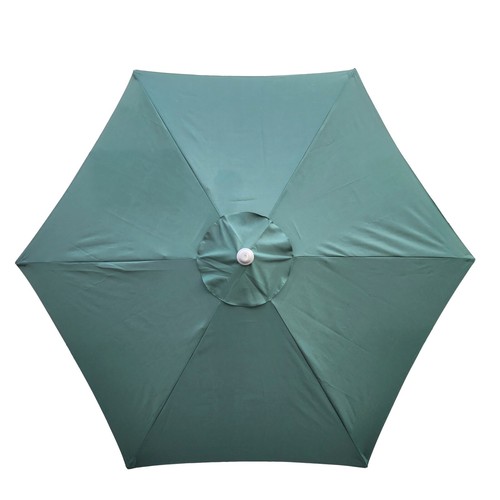 Replacement Garden Parasol Canopy Cover Premium Fabric 2.4m 6 Rib (New) - Picture 2 of 11