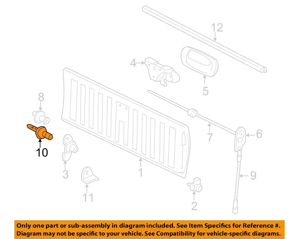 Chevy silverado online tailgate parts