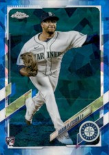 2021 Topps Chrome Update Series Sapphire Edition - Aaron Fletcher #US326 (RC)