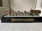 Worlds Champion Clydesdale Horses vintage plastic model promo display