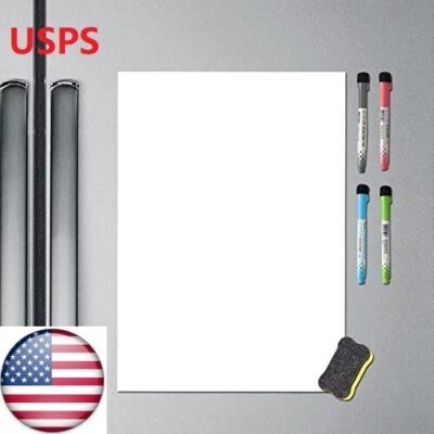 Magnetic Dry Erase Board Writing Note Refrigerator/office White Board Organizer