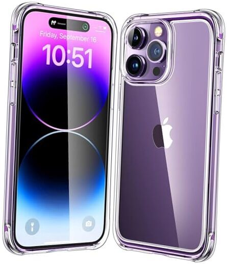 Mkeke for iPhone 14 Pro Case [Military Grade for iPhone 14 Pro Case 6.1