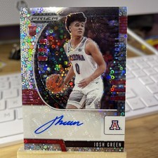 2020-21 Panini Prizm Draft Picks Prospect Autograph Fast Break #21 Josh Green