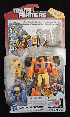 Transformers Generations Thrilling 30 Autobot Scoop w/ IDW Comic   New Sealed