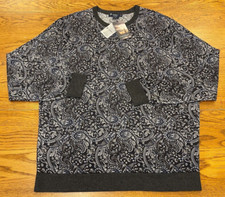 Cremieux Bond Street Merino Wool Sweater Men's XL NWT 150 Lightweight Dark Grey