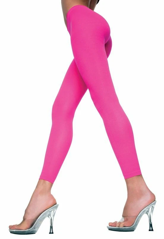 Caliente Rosa Opaco Mujer Sexy Sin Pies Damas Capri 70 Denier Medias P35747 Foto 2 de 4