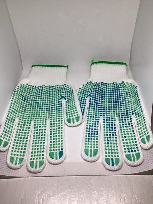 Firm Grip Dotted Gloves Durable String Knit Nonslip Dots Work Gloves Heavy Duty