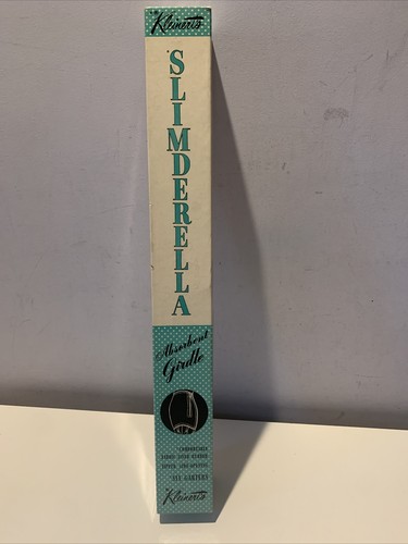 VINTAGE RARE ESTATE KLEINERT'S SLIMDERELLA GIRDLE STORAGE TUBE, EMPTY BOX ONLY - Picture 2 of 12