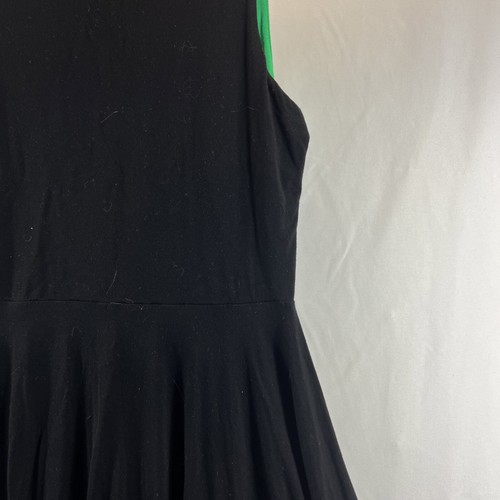 Cynthia Rowley Black Sleeveless Knee Length Lightweight Dress Women's Size XL - Picture 5 of 16