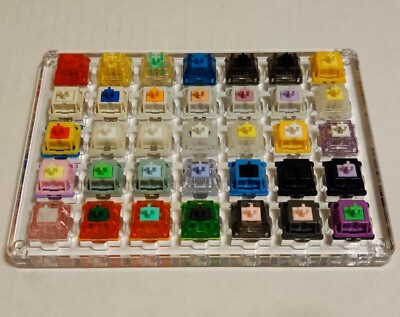 ENDGAME Mechanical Keyboard Switch Tester - Choose ANY 35 Switches Tray Included