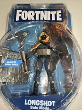 Fortnite LONGSHOT Solo Mode Action Figure 4” Jazwares Series 3  (1D)