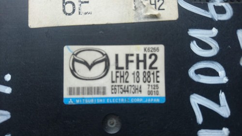 Mazda 6 2,0 2007 Engine Control Unit E6T54474H4 - Foto 2 di 3