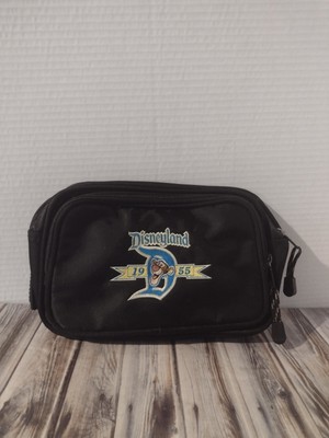 VTG Walt Disney Land Parks Embroidered Tiger New Blk Fanny Hip Pack Belt Bag