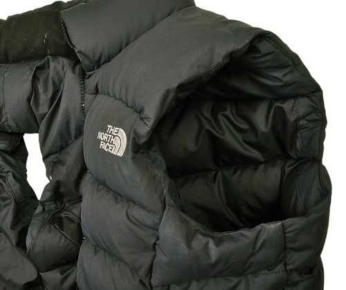 HOT Women THE NORTH FACE NUPTSE 700 SPORTS QUILT DOWN PUFFER BLACK VEST Jacket M - Picture 6 of 16