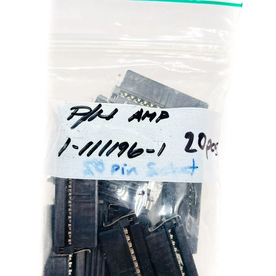 20 pcs AMP 1-111196-1 IDC Receptacle Connector, 50 Position In-Line New Open Box - Image 3 of 4