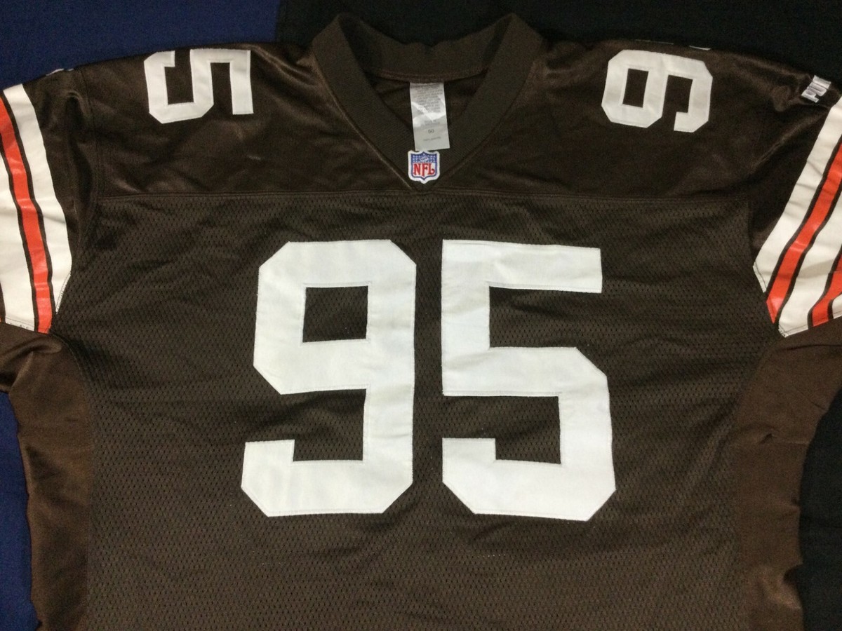 Vintage Cleveland Browns Jamir Miller #95 Football-NFL Puma Jersey