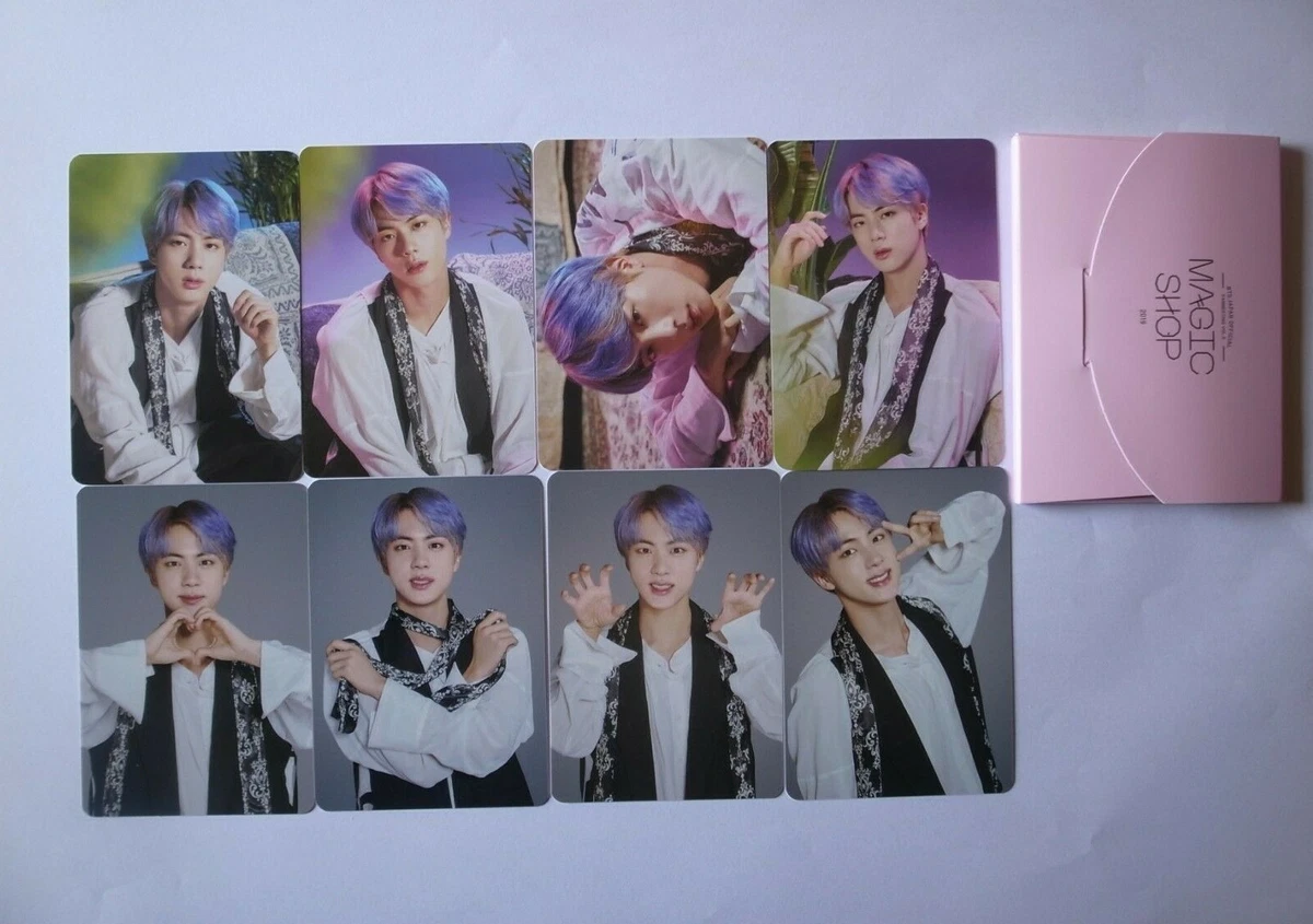 BTS FANMEETING VOL.5 MAGIC SHOP MINI PHOTO CARD OFFICIAL JIN