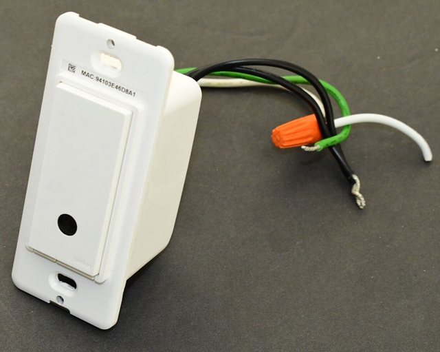 WeMo Wifi Smart Light Switch F7C030 for Alexa Nest Google Assistant White BELKIN WeMo Wifi Smart Light Switch F7C030 for Alexa Nest Google Assistant White BELKIN