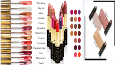 Iman Luxus Lippenschimmer/Leuchtfeuer & feuchtigkeitsspendender Lippenstift versandkostenfrei UK