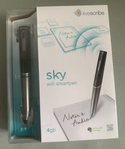 LiveScribe Sky Wifi Smartpen 4GB New In Box - Picture 1 of 5