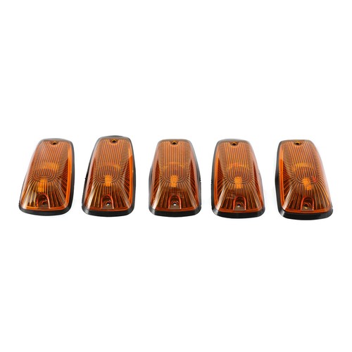 5PCS Amber Cab Roof Marker Lights Top Running for 03-18 Dodge Ram 1500 2500 3500 - Picture 11 of 11