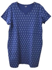 DULUTH Trading Co Size XL Blue NoGA Naturale Cotton Dress Pockets UPF 40 Casual