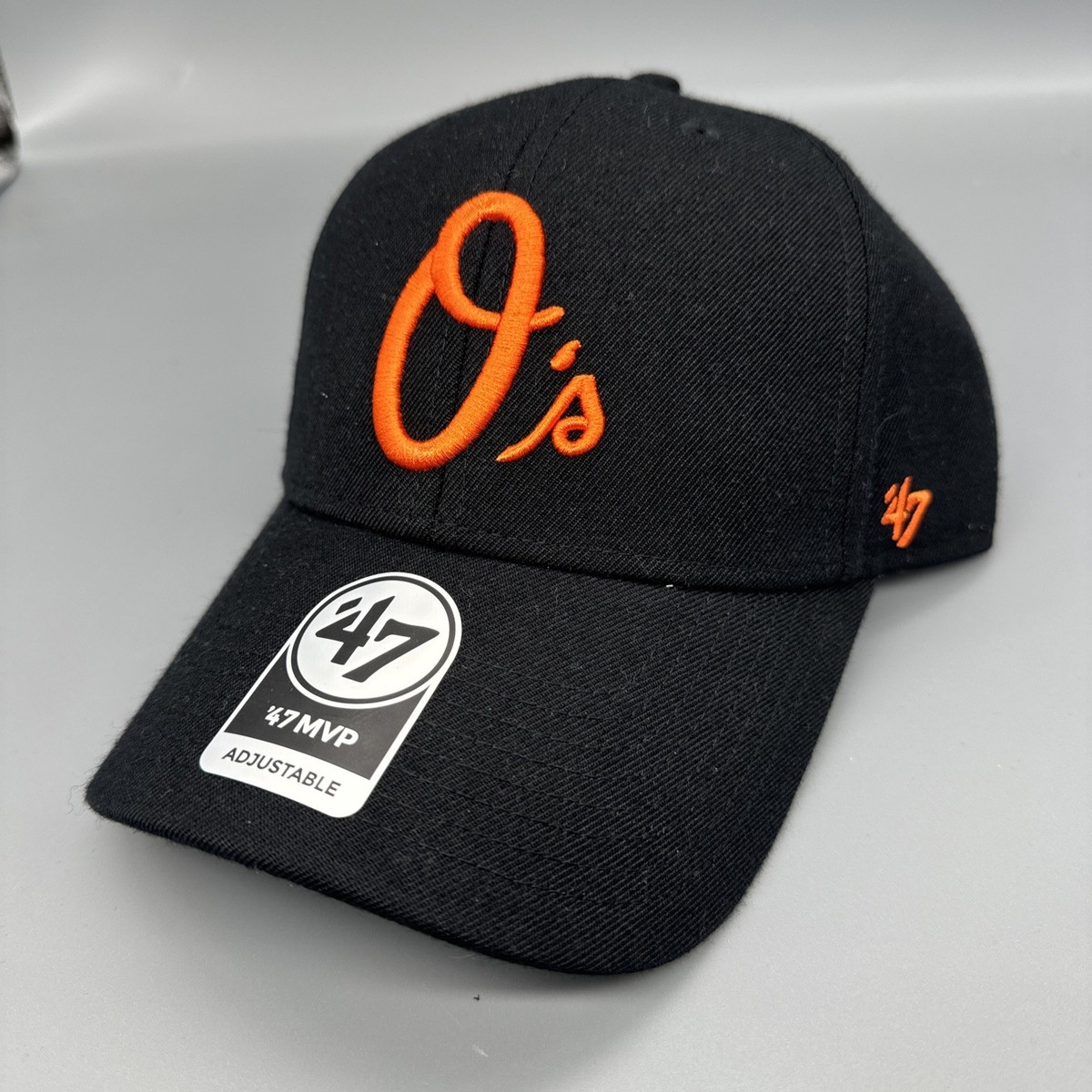 47 Brand MVP Baltimore Orioles Strapback Adjustable Black/Orange