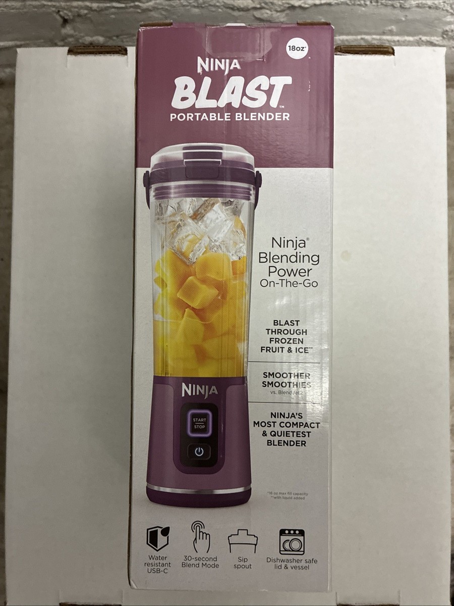 Ninja Blast 18oz Portable Blender - Purple Blast - BC151PR