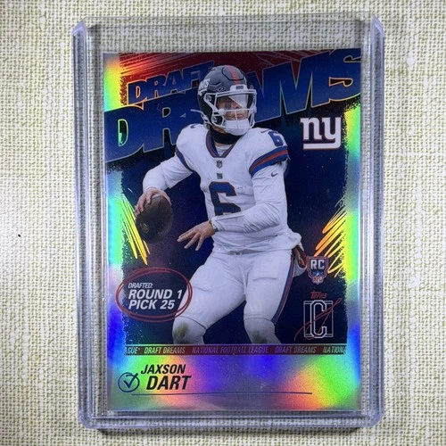 2025 Topps Signature Jaxson Dart Base (RAW)