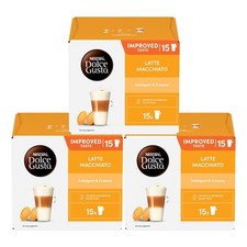 Nescafe Dolce Gusto Latte Macchiato Magnum Pack 90 Coffee Pods (45 Drinks) 0.28 per lighter