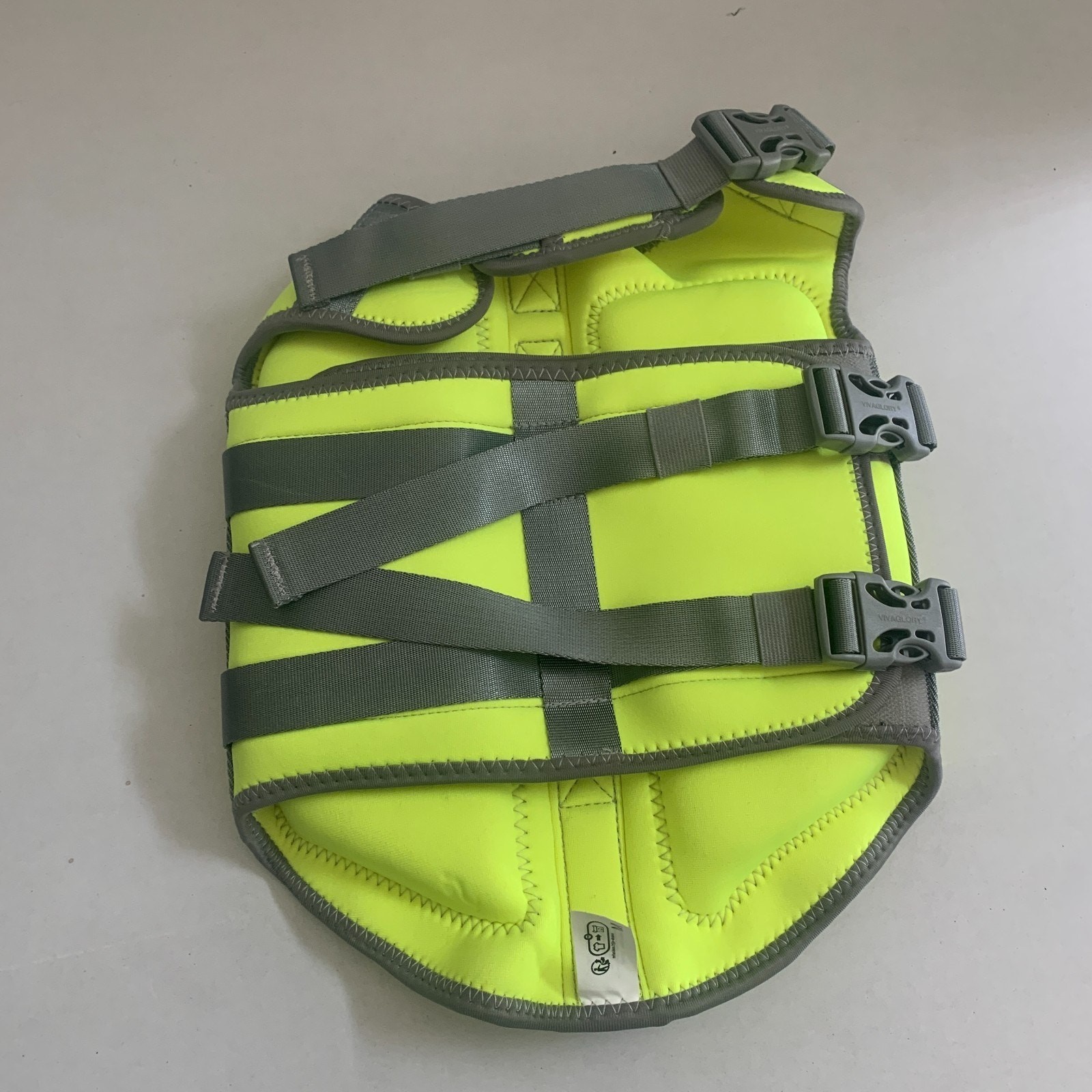 Vivaglory Ripstop Dog Life Vest Reflective & Adjustable Life Jacket Size M