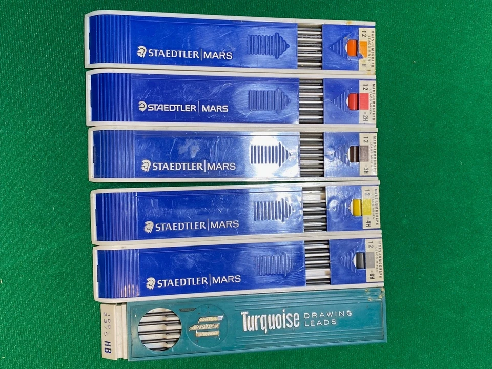 Staedtler Mars Lumochrom Graph Drawing Drafting Leads & Pencils - Image 4 of 4