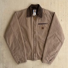 Carhartt J97 SDL brown Detroit work wear jacket Large
