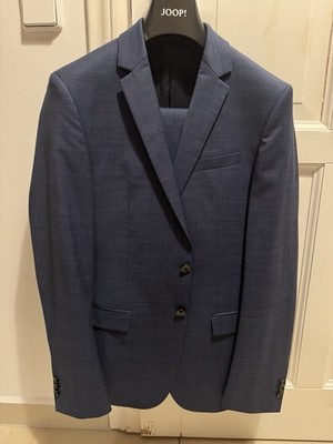 Herrenanzug Blau Joop Größe 48 Extra Slim Fit Neuwertig Top Zustand