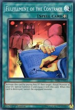 Yu-Gi-Oh TCG HISU-DE052 SR Vertragserfüllung Hidden Summoners