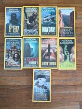 National Geographic VHS Video Lot of 9 NEW Factory Sealed Tapes