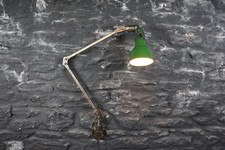 Mek-Elek Engineers Articulated Wall Light Machinists Work Lamp ~Restored Rewired