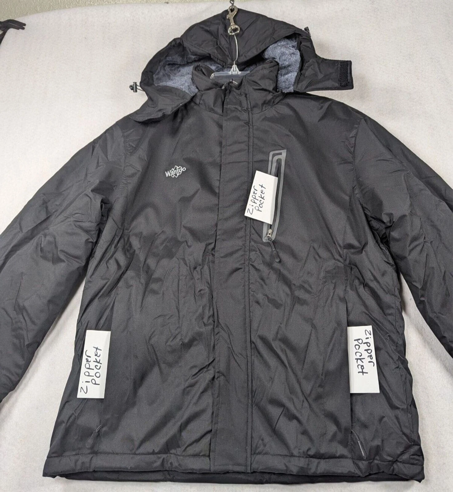 Wantdo - Waterproof - Winter Jacket - Men's Coat - Color Black - Size M - product detail image 3
