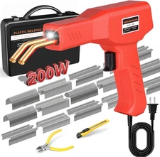 GNI 200W Plastic Welder Kit, 1000Pcs Staples Plastic Repair Kit, Professional Pl